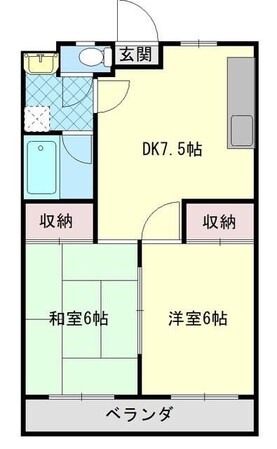 KODAヒルズ青砥の物件間取画像